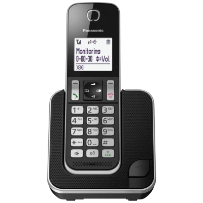 Panasonic Telefon bežični, DECT, 1,8" LCD display - KX-TGD310FXB