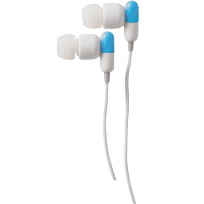 SAL Slušalice, stereo, 3,5mm, bijelo/plavo - EP 8/BL