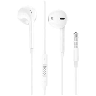 hoco. Slušalice sa mikrofonom, 3.5 mm, 1.2 met. - M80 Original series, 3.5mm, White