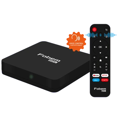 Fobem Prijemnik IPTV@Android,6K,2/32GB, WiFi 2.4/5GHz, Bluetooth - Vision