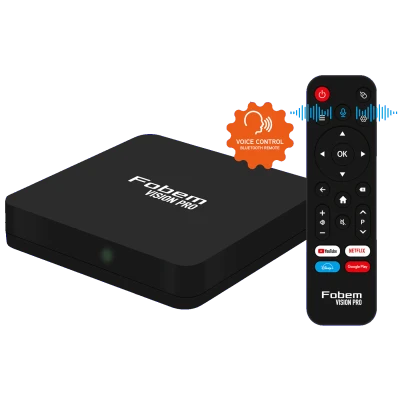 Fobem Prijemnik IPTV@Android,6K,4/64GB, WiFi 2.4/5GHz, Bluetooth - Vision Pro