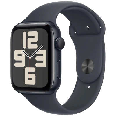Apple Pametni sat, 1.57" LTPO OLED zaslon, vodootporan, BT, WiFi - Watch SE 2024 GPS 40mm Midnight