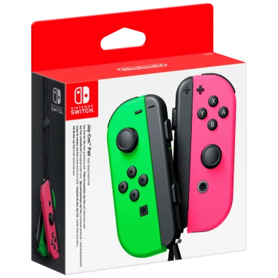 Nintendo Joy-Con za Nintendo Switch, Bluetooth, Neon Green/Neon Pink - Switch Joy-Con Green/Pink