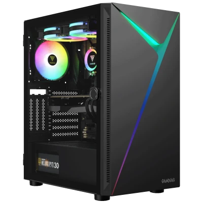 Zeus Desktop PC, Ryzen 5 7500F, 16GB DDR5, SSD 1TB, RX6650 - Ryzen 5 7500F/16GB/1TB/RX6650