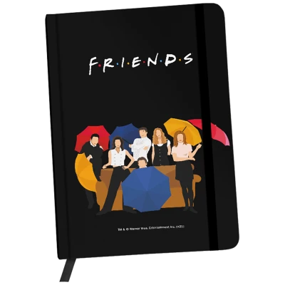Friends Rokovnik, Friends, A5, 96 listova - Notes Friends 001