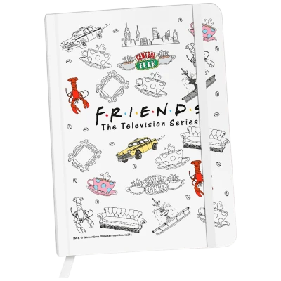 Friends Rokovnik, Friends, A5, 96 listova - Notes Friends 011