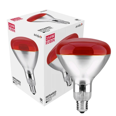 Avide Sijalica, 250W, E27, Infra Red, IP20 - ASIR27-250W-R