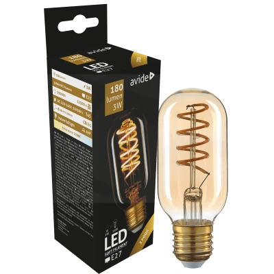Avide Sijalica, LED 3W, E27, 2700K, 360°, 230V AC - T45 3W E27