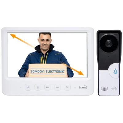 home Žični video interfon, 7" LCD ekran, elekt. otvaranje vrata - DPV 26