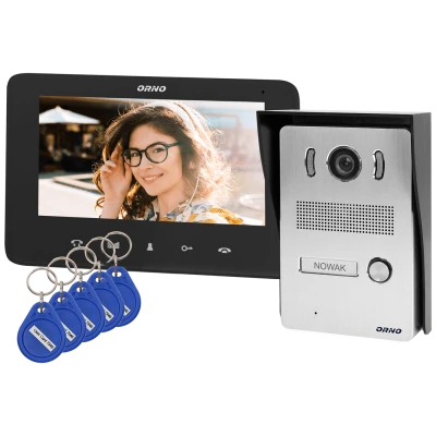 Orno Video interfon 7", set, Indi N - OR-VID-VP-1069/B