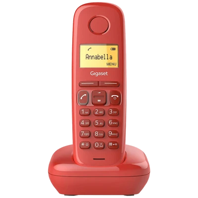 Gigaset Telefon bežični, LCD display - A170 Red