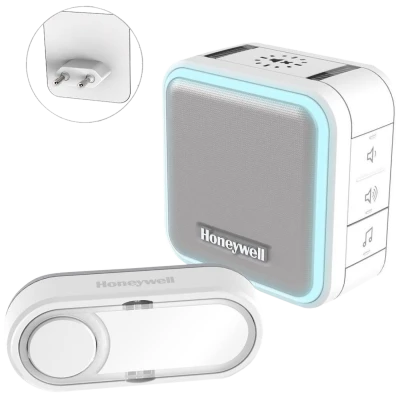 Honeywell Zvono bežično. kućno, 6 melodije, mute timer, bijela boja - DC515EP2