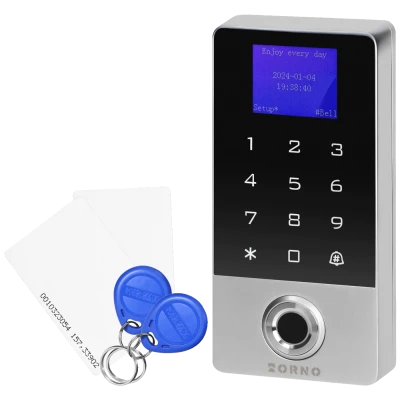 Orno Tastatura sa RFID karticom,Tag reader,fingerprint,WiFI,IP68 - OR-ZS-829