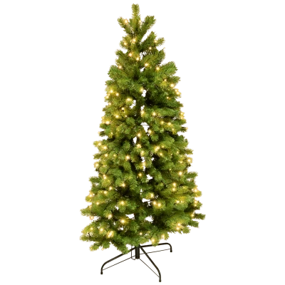 home Dekorativni bor s LED rasvjetom, 3D + 2D iglice, 150 cm - KMF 7/150