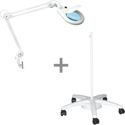 SMA Lupa sa svjetlom NKL01 + stalak NKLA, set - NKL 03