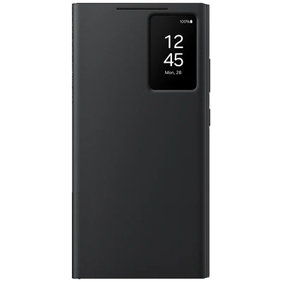 Samsung Preklopna maska Smart View za Samsung S24 Ultra, black - EF-ZS928CBEGWW