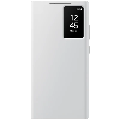 Samsung Preklopna maska Smart View za Samsung S24 Ultra, white - EF-ZS928CWEGWW