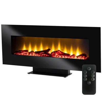 home Kamin, električni, 1800W, LED svjetlo, daljinski upravljač - FKK 24