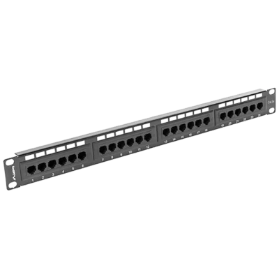 Lanberg Patch panel, 1U, 24 portni - Patch Panel 24 port 1U