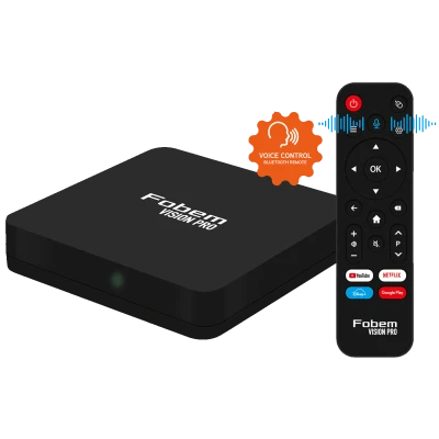 Fobem Prijemnik IPTV@Android,6K,4/64GB, WiFi 2.4/5GHz, Bluetooth - Vision Pro