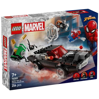Lego Spider-Man protiv Venoma u sportskom autu, LEGO Marvel