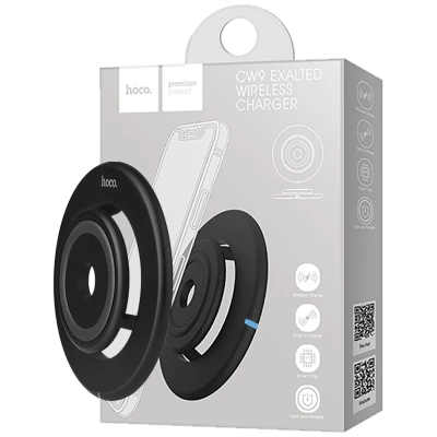 hoco. Punjač bežični, univerzalni, za smartphone, 5 W - CW9 Exalted Wireless charger