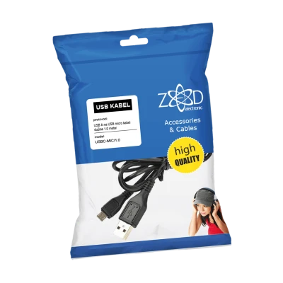 ZED electronic USB A na USB micro kabl, dužina 1.0 metar - USBC-MIC/1,0