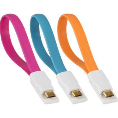 home USB A na USB micro kabl, 2.1A, dužina 21,5cm, flat - SA 050/M