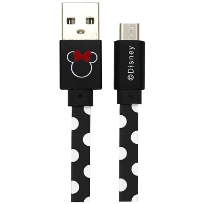 Disney USB kabl za smartphone, micro USB, MInnie Mouse - USB Cable Minnie DOTS Micro