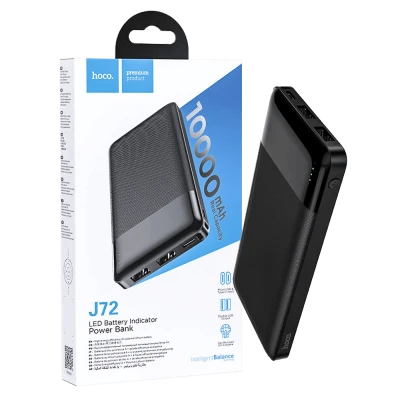 hoco. Punjač prijenosni za mobitele, 10000 mAh, 2A / 2A - J72 Easy travel