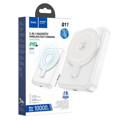 hoco. Punjač prijenosni, bežični, magnetic, 10000mAh, PD20W - Q11 Expressar
