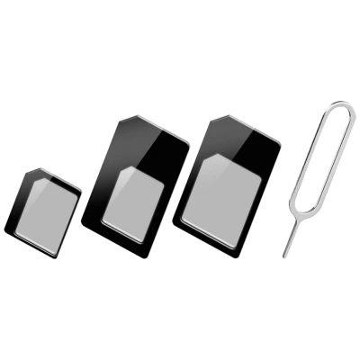 MeanIT Adapter, nano SIM, 3 in 1  - SIM ADAPTER 3U1