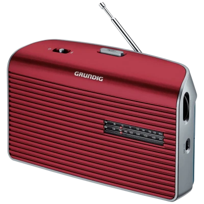 Grundig Radio prijemnik, AM - FM - Music 60 Red/Silver