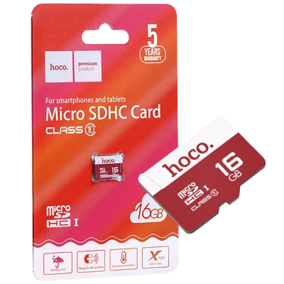 hoco. Micro SD kartica, 16GB, class 10 - MicroSD 16GB Class10 (85805)