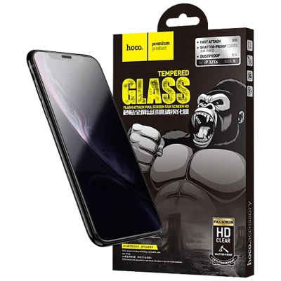 hoco. Zaštitno staklo za iPhone X / Xs - G1 - Flash attach