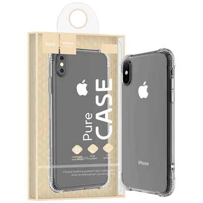 hoco. Maska za iPhone X / XS, transparent - Armor series Case iPhone X/XS