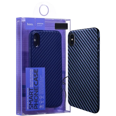 hoco. Maska za iPhone X/XS, plava - Delicate shadow X/XS