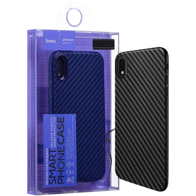 hoco. Maska za iPhone XR, crna - Delicate shadow XR