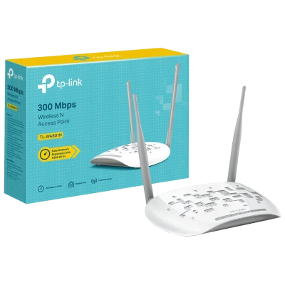 TP-LINK Wireless N Access Point 300Mbps, 2,4GHz - TL-WA801N