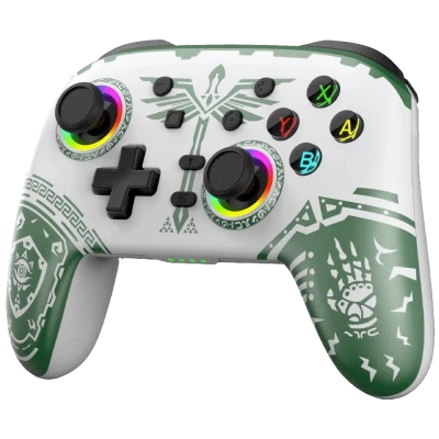 Nintendo Bežični kontroler za Nintendo Switch, BT, bijelo/zeleni - Gamepad for Nintendo Switch W/GR