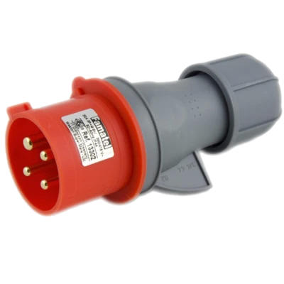 Famatel Utikač, 32A/380÷415, 4 Polni (3P+E), IP44 - 13302
