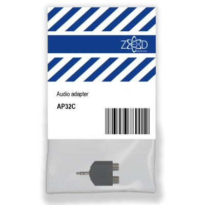 ZED electronic Jack 3.5mm muški na RCA činč ženski x 2 - AP32C