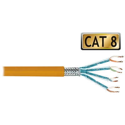 Transmedia Mrežni S/FTP kabl, CAT8, 100 met, AWG23 - TK 30-100