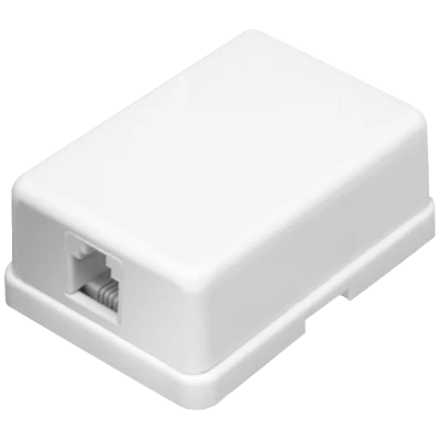 home Telefonska utičnica, zidna, 6P/4C - TS 1M/WH