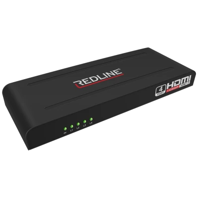 REDLINE HDMI razdjelnik, 1 ulaz - 4 izlaza - HS-4000