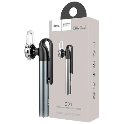 hoco. Slušalica bežična sa mikrofonom,Bluetooth,45 mAh,3 h, siva - E21 Razor-Edge Gray