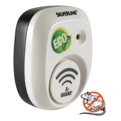 Silverline Ultrazvučni rastjerivač miševa i pacova, 50 m², IP20 - IN 25104
