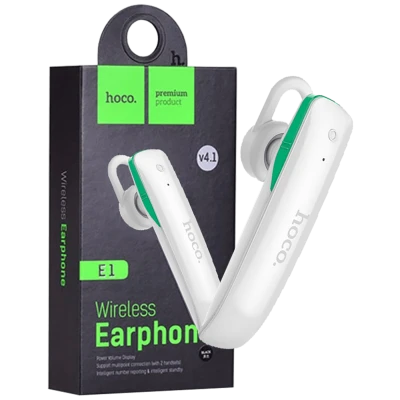 hoco. Slušalica bežična sa mikrofonom, Bluetooth, 50 mAh, 4 h - E1