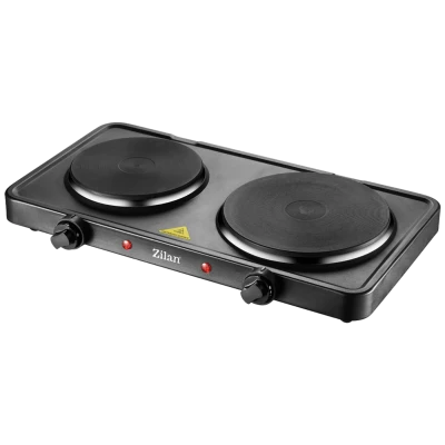 Zilan Električno kuhalo, 2 ploče - 15.5/18.5 cm, 2500 W, crna - ZLN2181 (ZLN2180/BK)