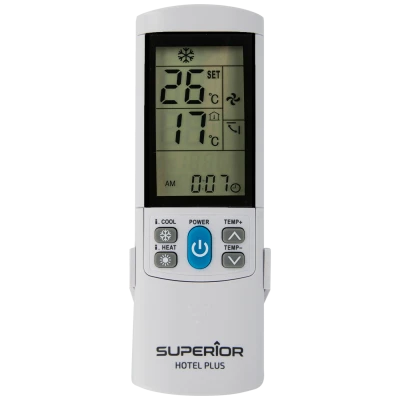Superior Daljinski upravljač za Hotelske klime, 2000 kodova - RC AirCo Hotel Plus